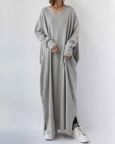 Orla | Long Sleeve Maxi Dress With Flowing Fit