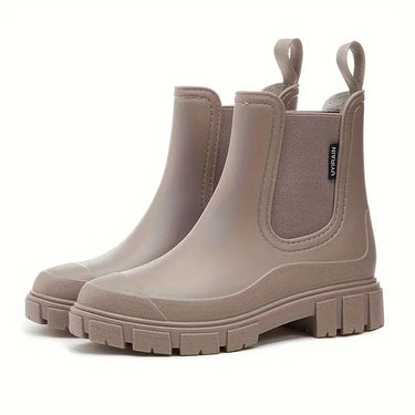 Hermia | Water-Repellent Slip-On Chelsea Boots