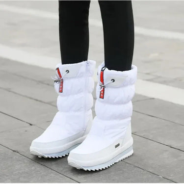 Cecily | Waterproof Boots With Faux Fur Lining And Zip
