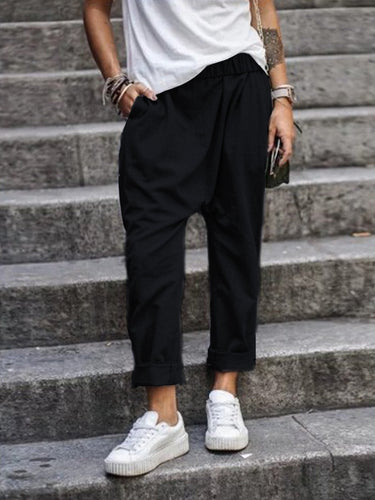 Dorothea | Relaxed Baggy Trousers With Wide Legs And Light Fabric