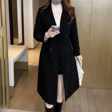 Araminta | Tailored Belted Trench Coat with Double Breasted Buttons