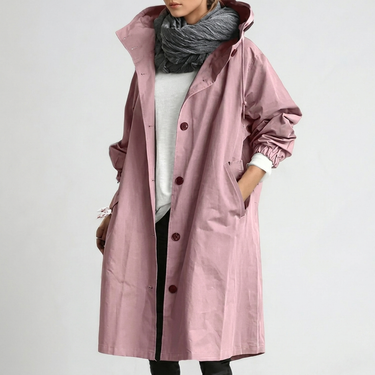 Imogen | Waterproof Lightweight Jacket With Hood And Pockets