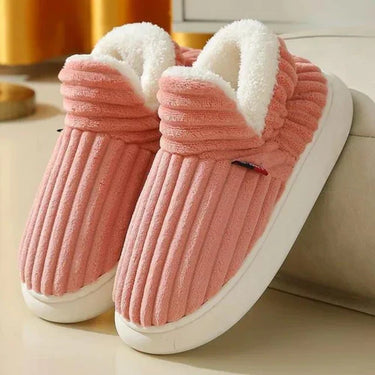 Maud | Plush Lined Slippers with Non Slip Soles