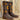 Clementine | Ankle Boots With Embroidered Sunflower Detail