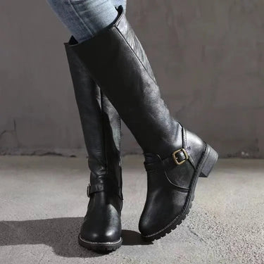 Olwen | Leather Boots with Comfortable Everyday Fit