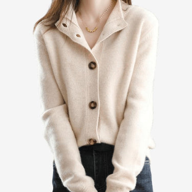 Odette | Relaxed Button Cardigan With Long Sleeves