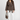 Verena | Double Breasted Brown Trench Coat with Belt