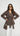 Verena | Double Breasted Brown Trench Coat with Belt