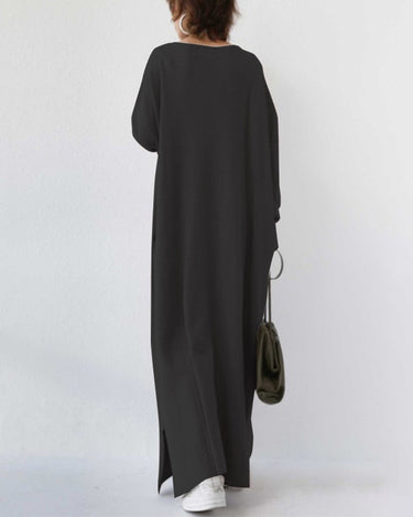 Orla | Long Sleeve Maxi Dress With Flowing Fit