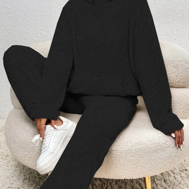 Yvaine | Cosy Hooded Top and Trousers Loungewear Set