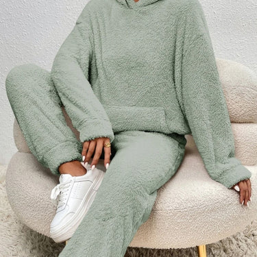 Yvaine | Cosy Hooded Top and Trousers Loungewear Set