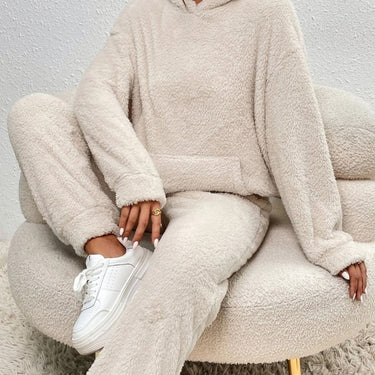 Yvaine | Cosy Hooded Top and Trousers Loungewear Set