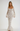 White Lace Corset Maxi Dress – Fluted Sleeve Romantic Evening Gown