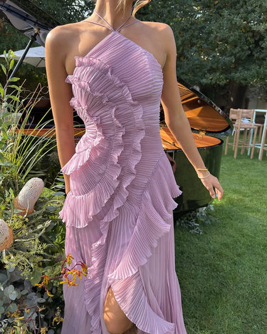 Emma Ruffle Maxi Dress – Flowing Tiered Occasion Dress