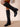 Josephine | Wide Heel Boots With Elastic Panel And Zip
