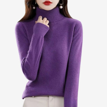 Lottie | Slim Fit Roll Neck Jumper With Long Sleeves