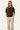 Laurel | Dark Brown Knitted Polo With Ribbed Hem