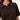 Laurel | Dark Brown Knitted Polo With Ribbed Hem