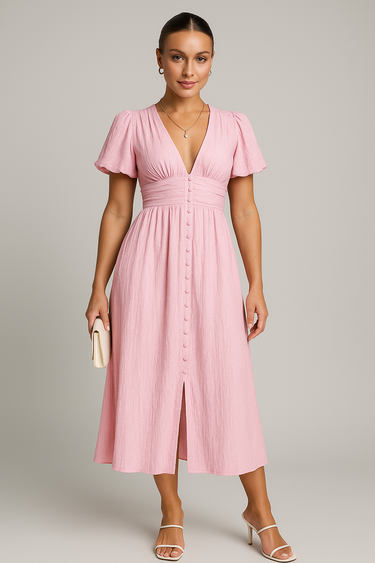 Boho Style Maxi Summer Dress