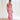 Pink One-Shoulder Floral Satin Dress – Cocktail Party Wedding Guest Dress
