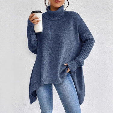 Oversized Cashmere Turtleneck Sweater – Luxurious Winter Jumper