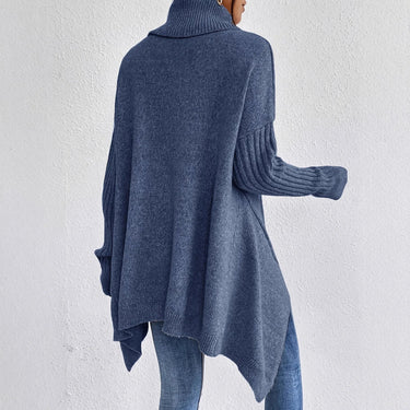 Oversized Cashmere Turtleneck Sweater – Luxurious Winter Jumper