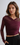 Sheer Mesh Ruched Top – Long Sleeve Fitted Evening Top