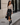 Faux Leather Midi Skirt – High-Waisted Pleated Split Skirt