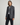Plaid Single-Button Blazer – Checked Long Sleeve Jacket