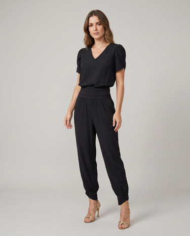 Women's Trendy Two-Piece Top and Trouser Coordinated Set