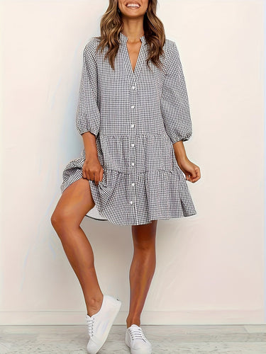 Playful Striped Summer Dress