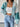 Cropped Colourblock Cardigan – Button Front Knit Cardi