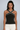 Cross Strap Tank Top – Contrast Trim Halter Neck Cami Top