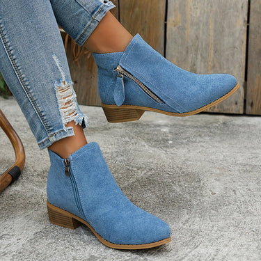 Kezia | Elegant Water Repellent Boots With Side Zip