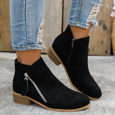 Kezia | Elegant Water Repellent Boots With Side Zip