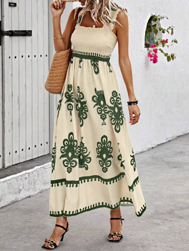 Summer Bohemian Long Dress - High Quality Fabric