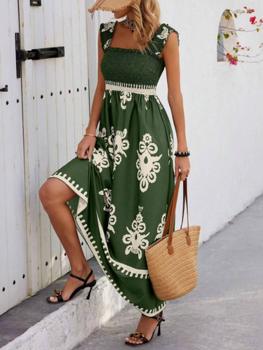 Summer Bohemian Long Dress - High Quality Fabric