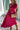 One-Shoulder Pleated Midi Dress – Floral Detail Special Occasion Dress