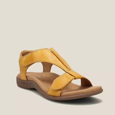 Orthopedic Summer Sandals – T-Strap Lightweight Flat Sandal