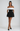 Black Floral Embellished Mini Dress – Evening Party Occasion Dress