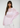 Pastel Pink Knit Sweater – Sheer Semi-Sheer Layering Jumper