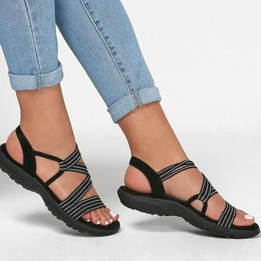 Slip-On Arch Support Sandals – Multi-Strap Sport Sandal