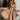 Brown Satin Wrap Mini Dress – Long Sleeve Ruffled Champagne Party Dress