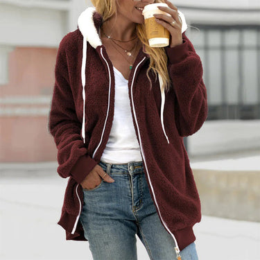 Kitty | Warm Practical Jacket With Plush Lined Hood