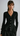 Ribbed Peplum Knit Top – Button Detail Bud Waist Top