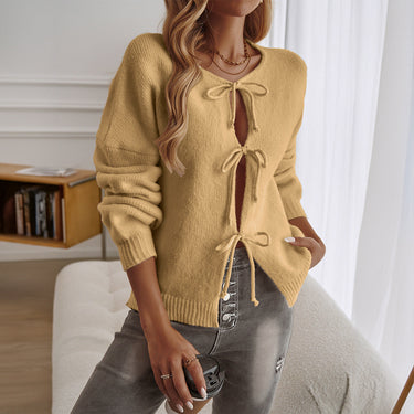 Tie Front Cardigan – Soft Knit Wrap Cardi