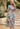 Elegant Floral Party Midi Dress with Puff Sleeves