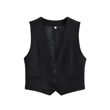 Tailored Waistcoat – Structured Menswear-Inspired Vest