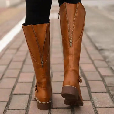 Olwen | Leather Boots with Comfortable Everyday Fit