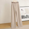 Thea | Soft Lambswool Straight Leg Trousers